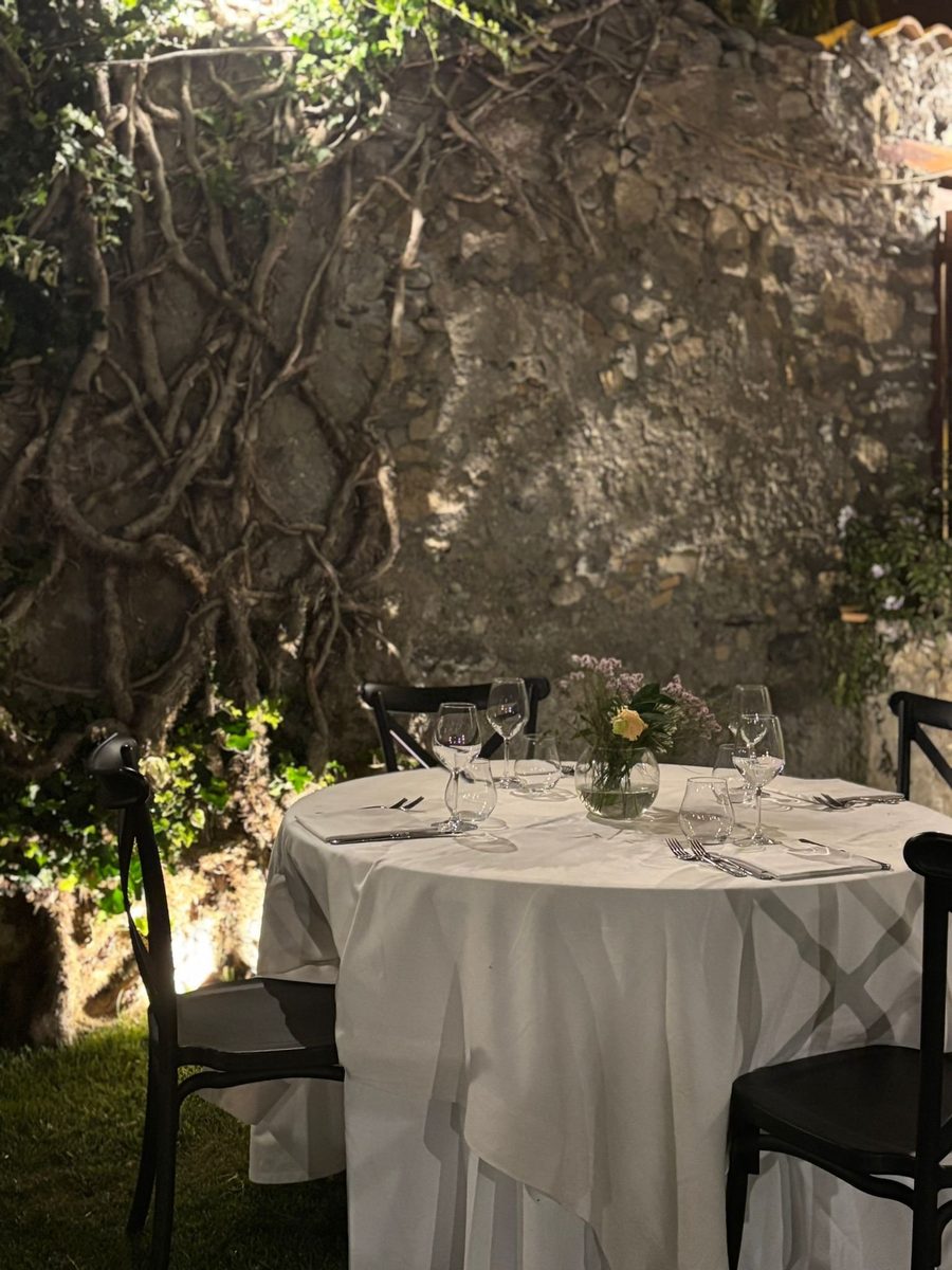 Giardino serale L'800 Locanda a Palazzo