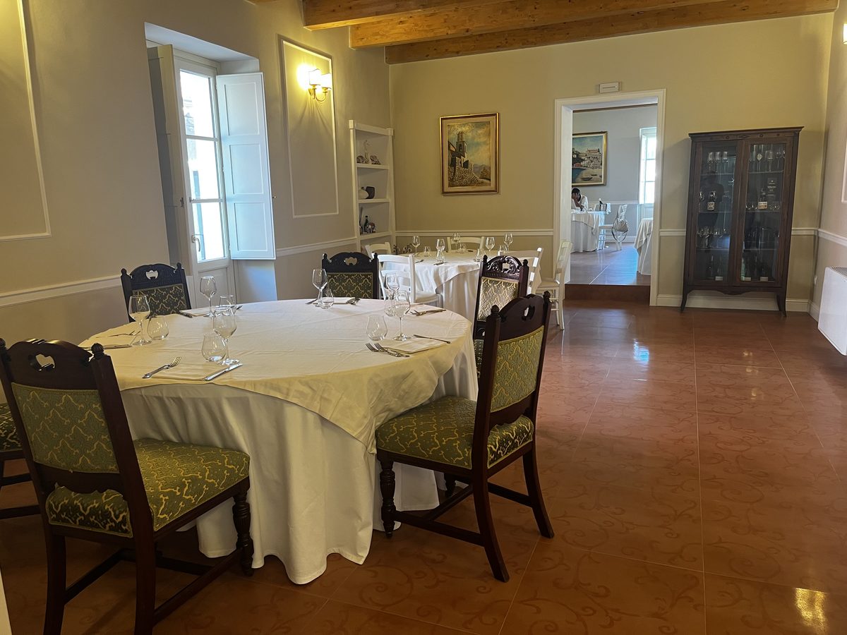 Sala interna L'800 Locanda a Palazzo